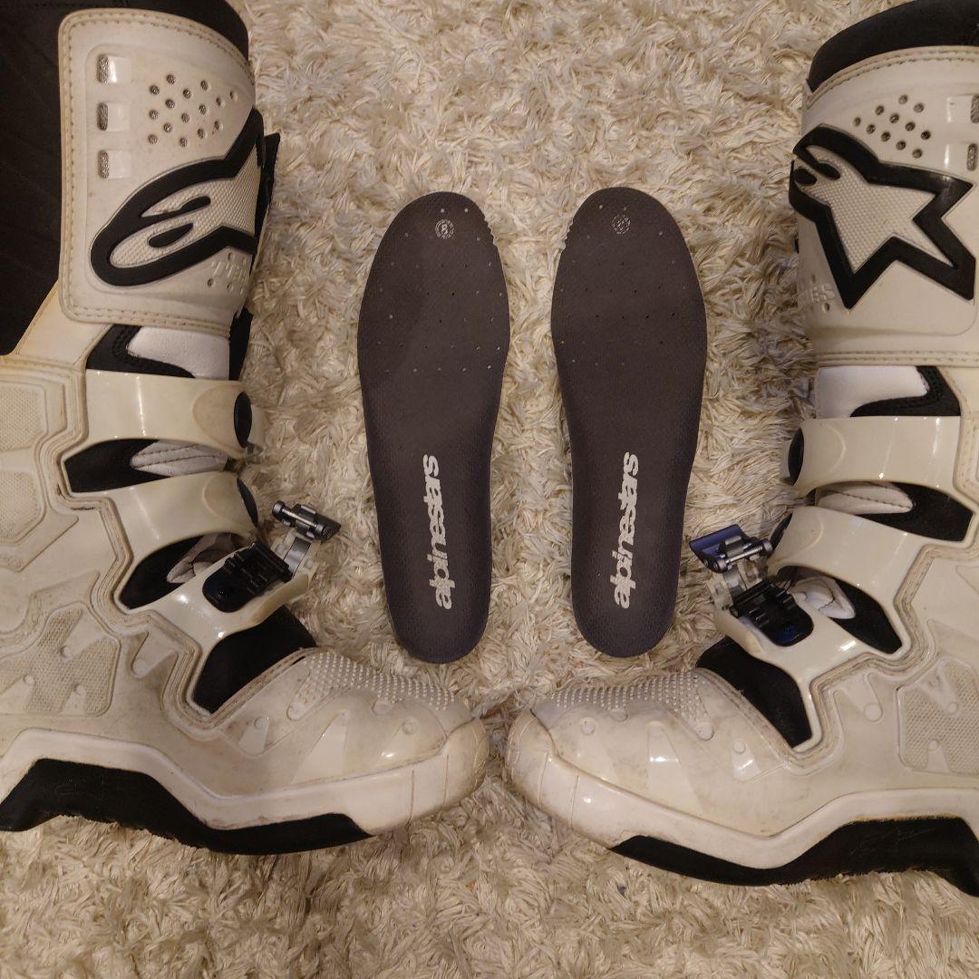 alpinestars オフロードブーツ ホワイト/ブラック TECN 7