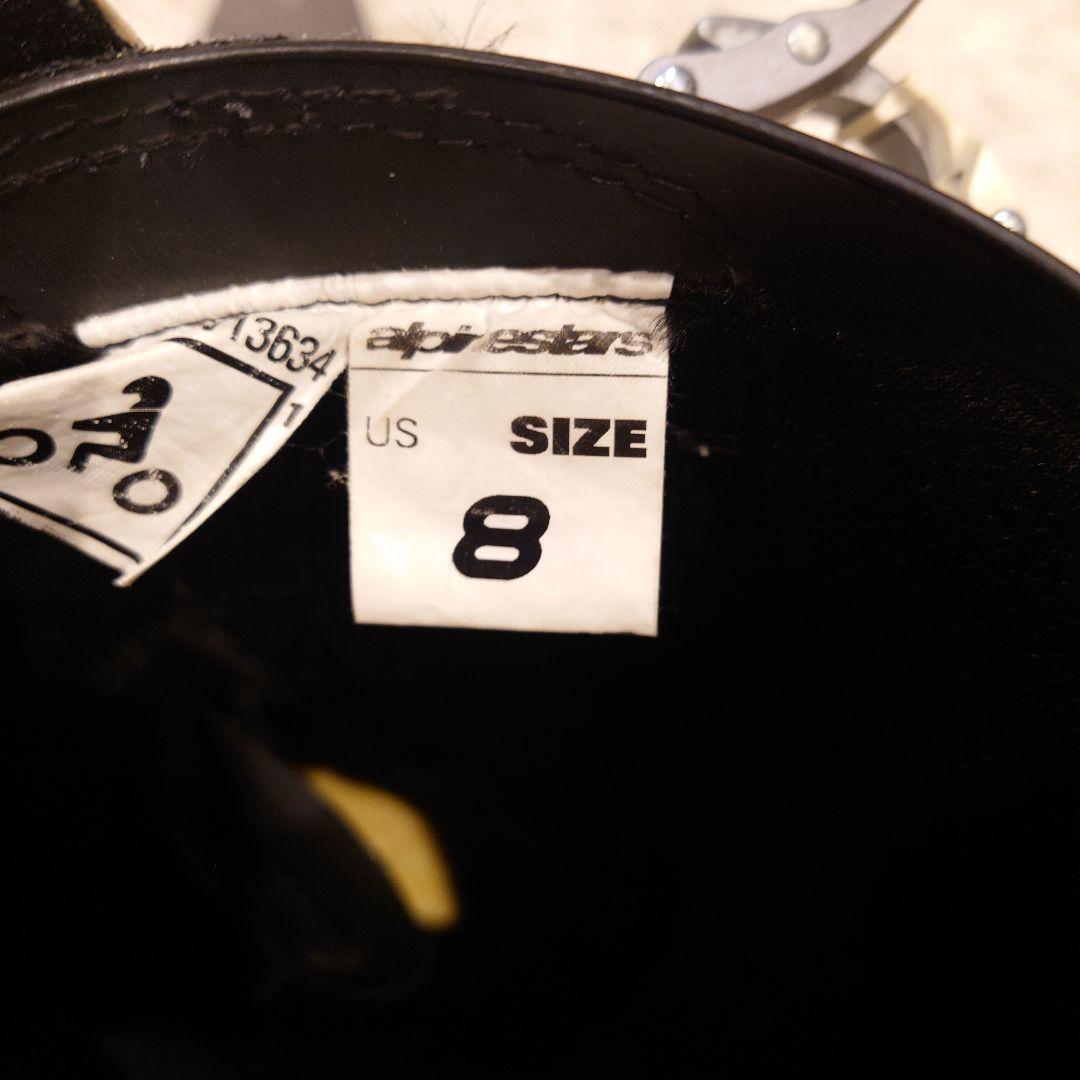 alpinestars オフロードブーツ ホワイト/ブラック TECN 7