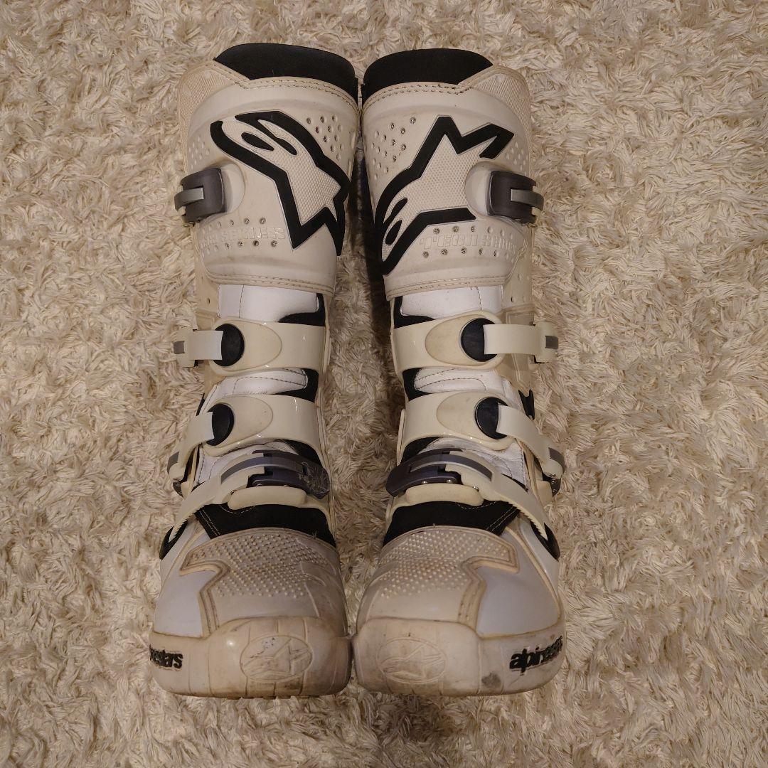 alpinestars オフロードブーツ ホワイト/ブラック TECN 7