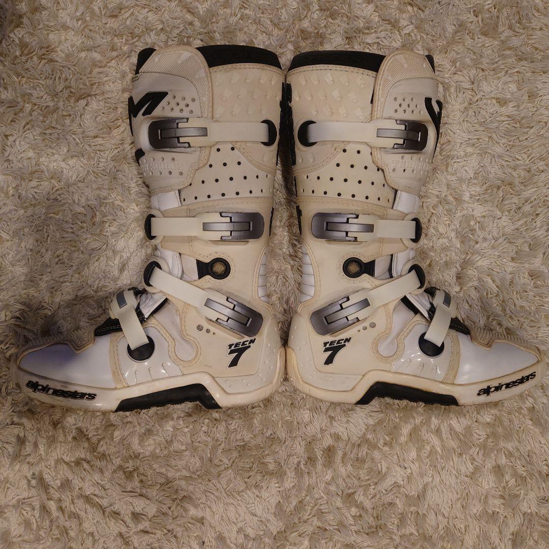 alpinestars オフロードブーツ ホワイト/ブラック TECN 7