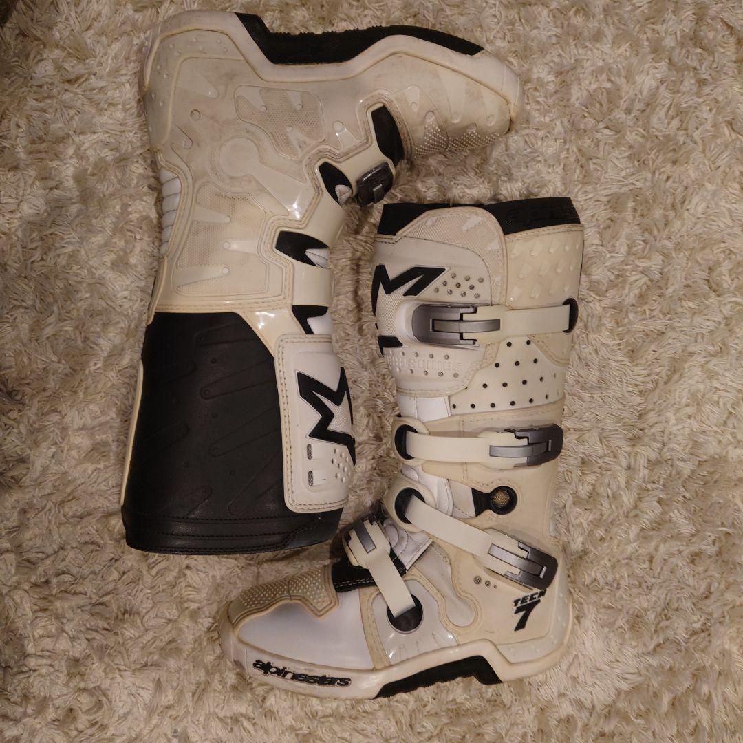 alpinestars オフロードブーツ ホワイト/ブラック TECN 7