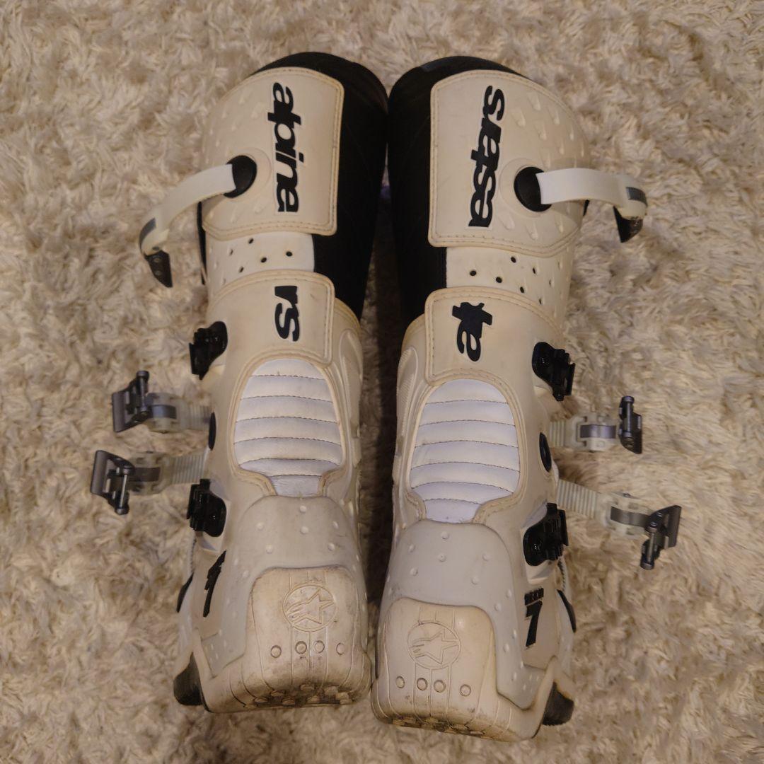 alpinestars オフロードブーツ ホワイト/ブラック TECN 7