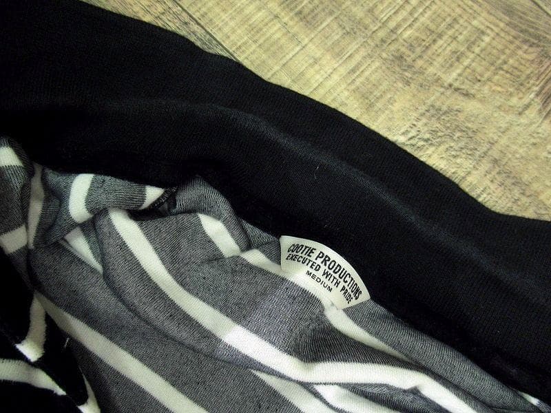 専用　21AW クーティー ベロア ボーダー ポロシャツ リラックスフィット M