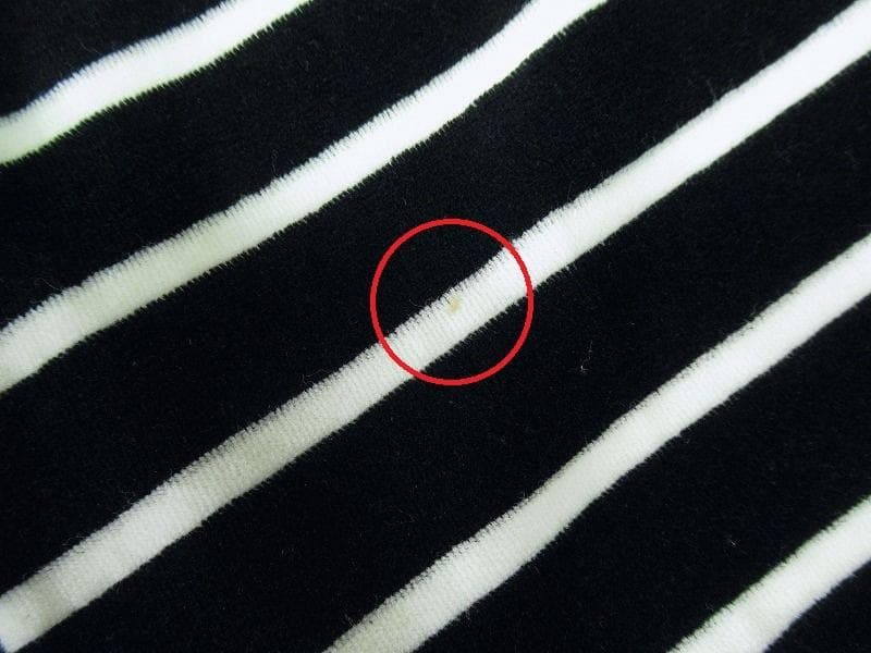 専用　21AW クーティー ベロア ボーダー ポロシャツ リラックスフィット M