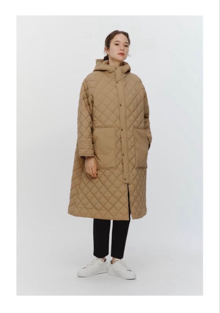 yoriキルティングコートヨリdrawer ドゥロワー