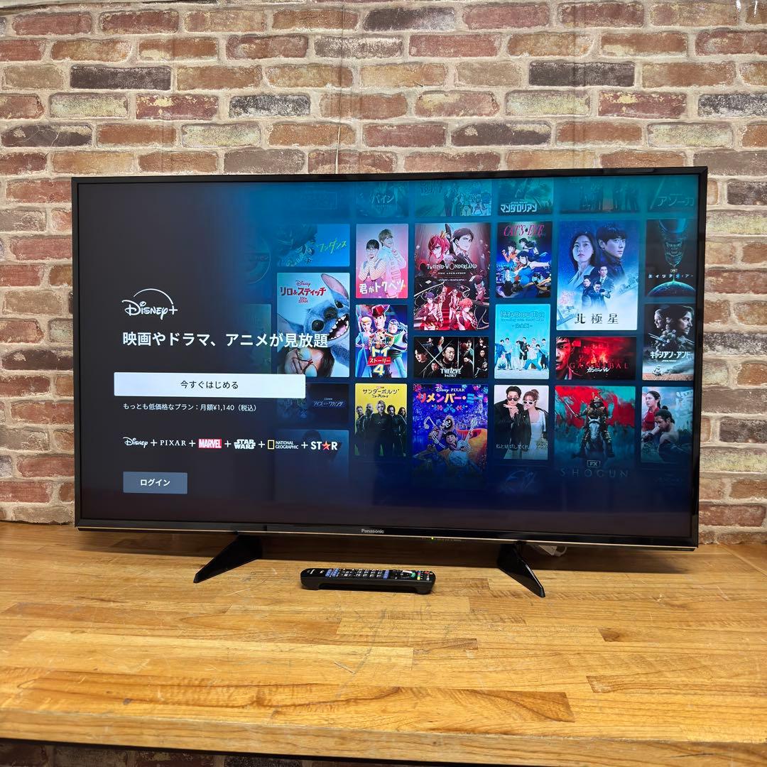 パナソニック 43V型 4K 液晶テレビ VIERA TH-43EX600