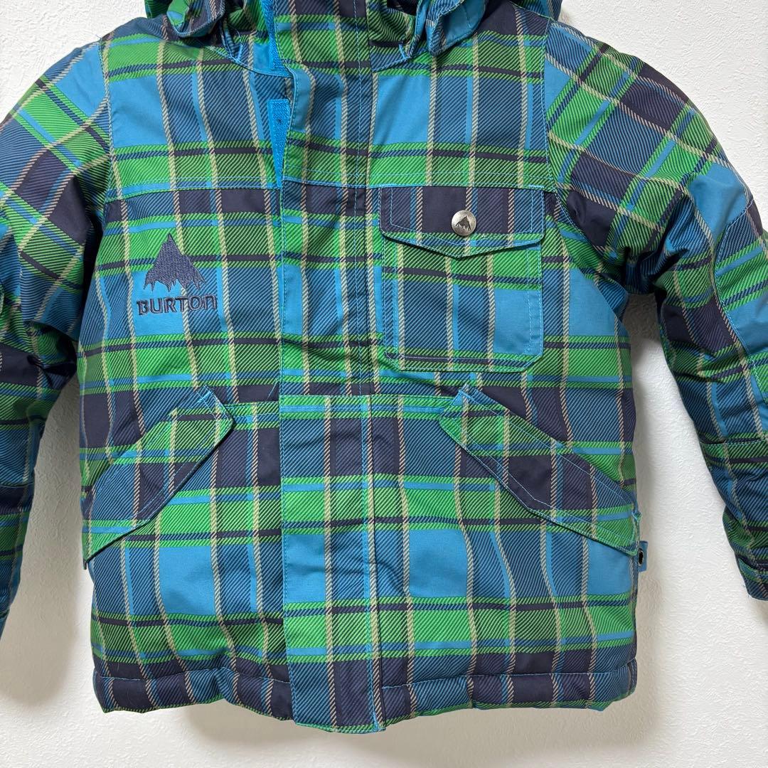 Burton スキーウェア　上下セット　キッズ　4T グリーン　ブルー　スノボ