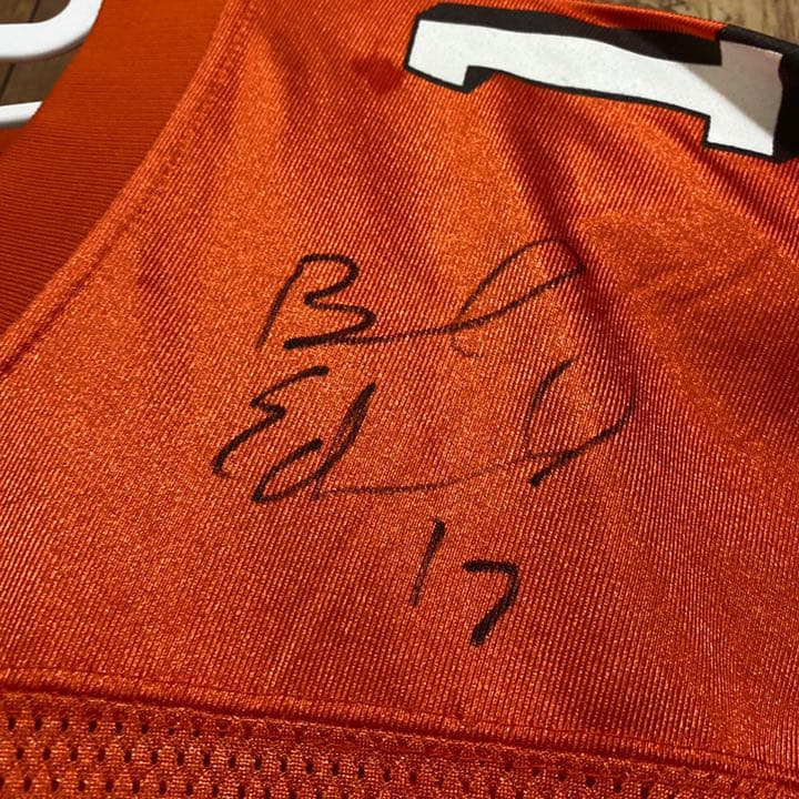 [レア] NFL クリーブランド・ブラウンズ　サイン入り　ユニフォーム[セール]