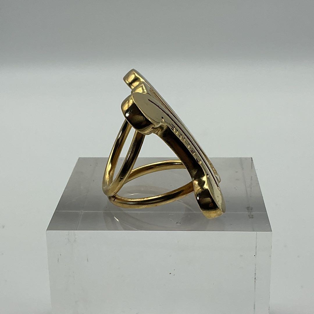 希少♡CELINE✨セリーヌ　トリオンフ　ゴールド　スカーフリング