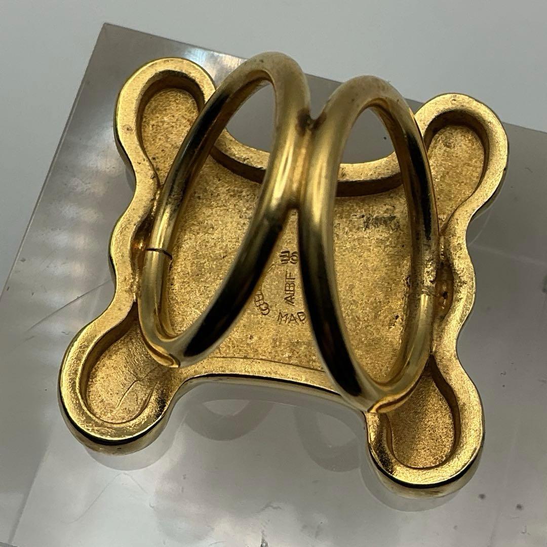 希少♡CELINE✨セリーヌ　トリオンフ　ゴールド　スカーフリング