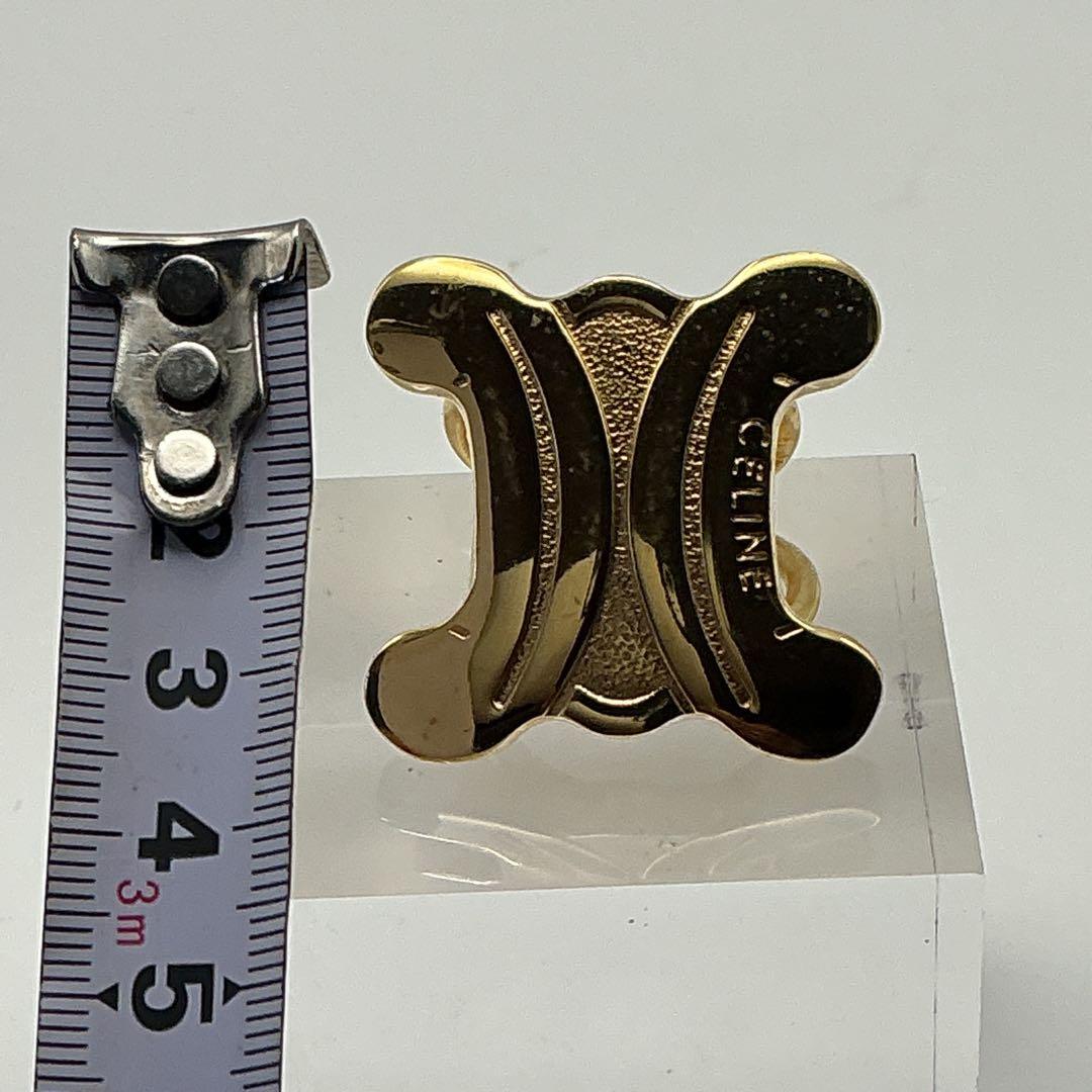 希少♡CELINE✨セリーヌ　トリオンフ　ゴールド　スカーフリング