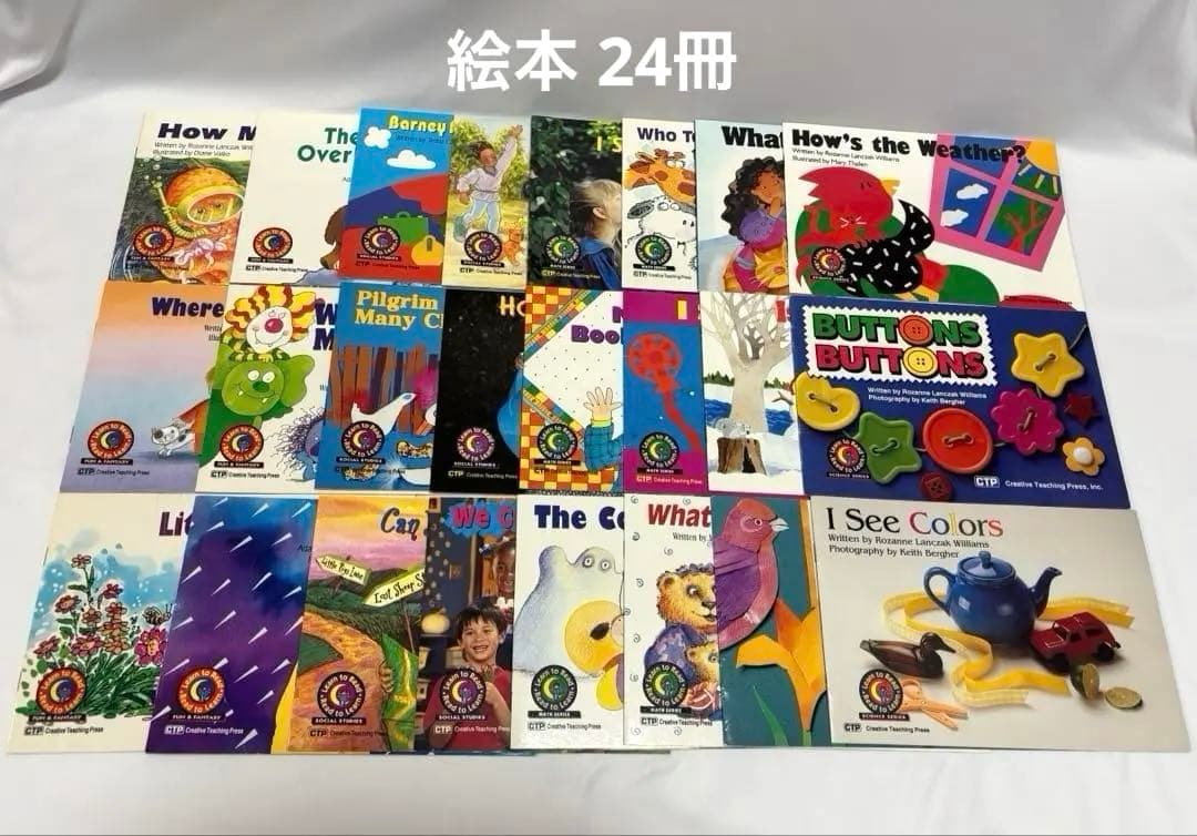 T*1様 CTP Learn to Read 旧版 レベル1-1 絵本24冊、C