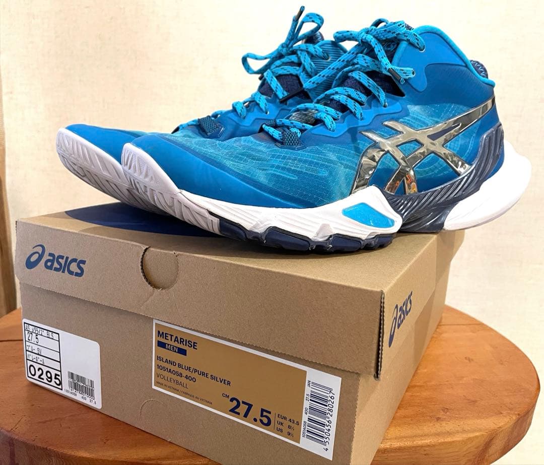 シューズ ASICS RISE  BLUE 27.5cm