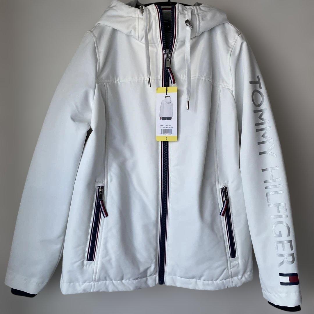  ⭐︎フード付き裏ボアジャケット⭐︎S ⭐︎ホワイト
