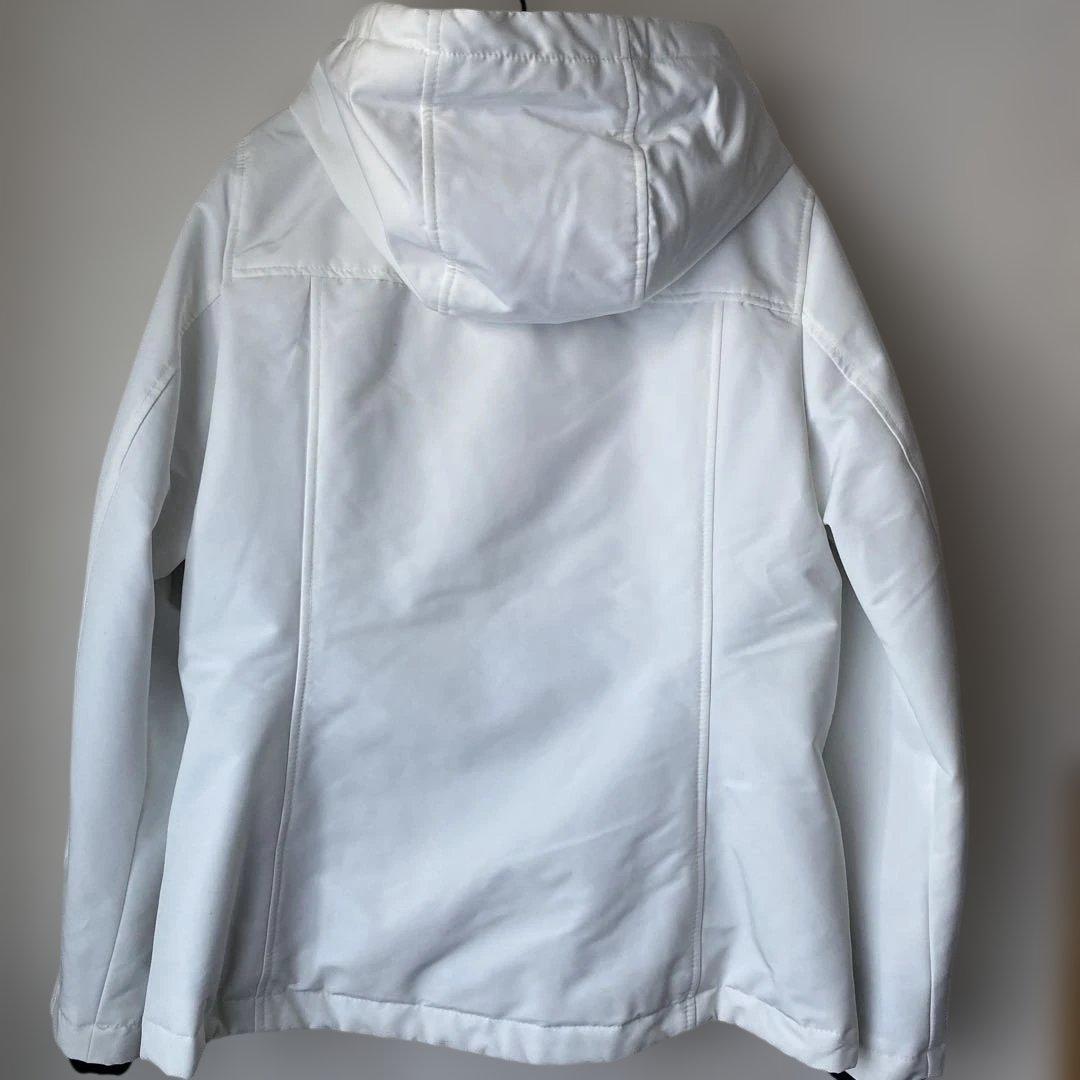  ⭐︎フード付き裏ボアジャケット⭐︎S ⭐︎ホワイト