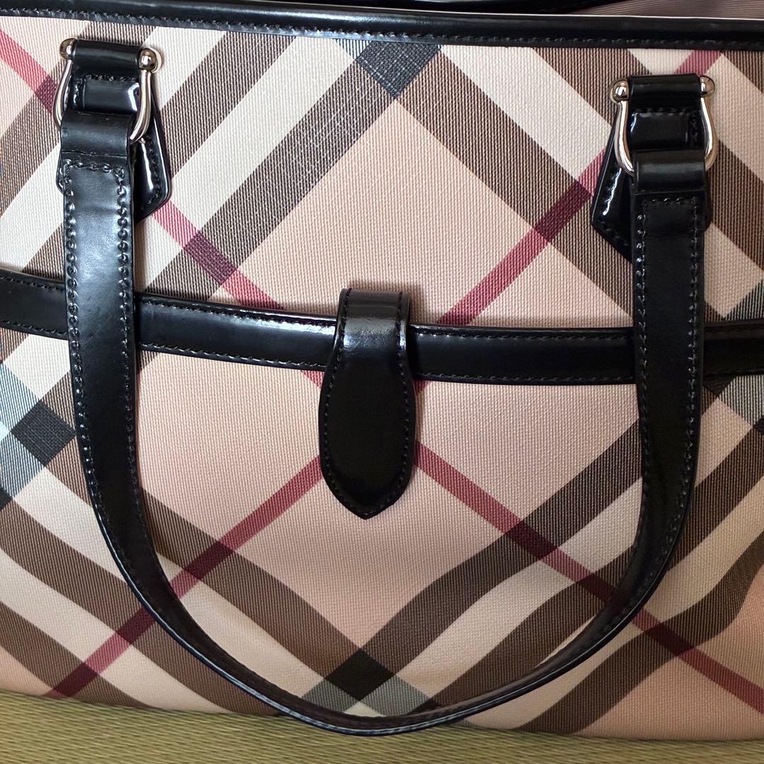 BURBERRY バーバリー ノバチェック トートバッグ