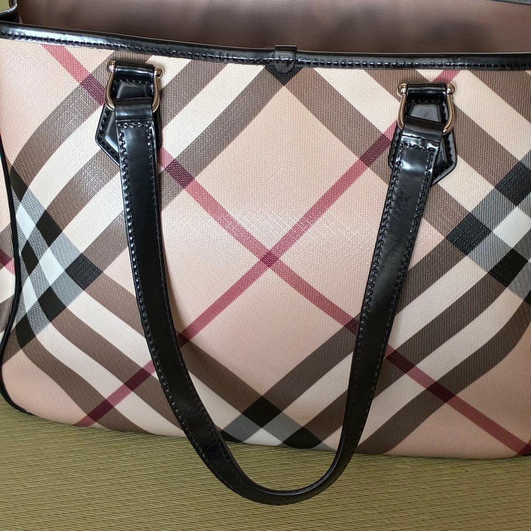 BURBERRY バーバリー ノバチェック トートバッグ