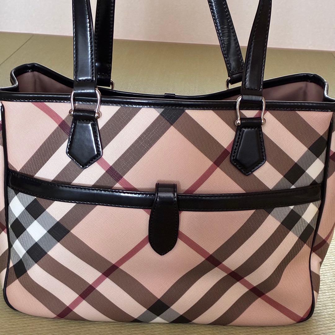 BURBERRY バーバリー ノバチェック トートバッグ