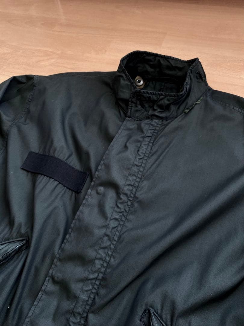 80s M-65 フィッシュテール 黒染め ブラック anytee ヴィンテージ