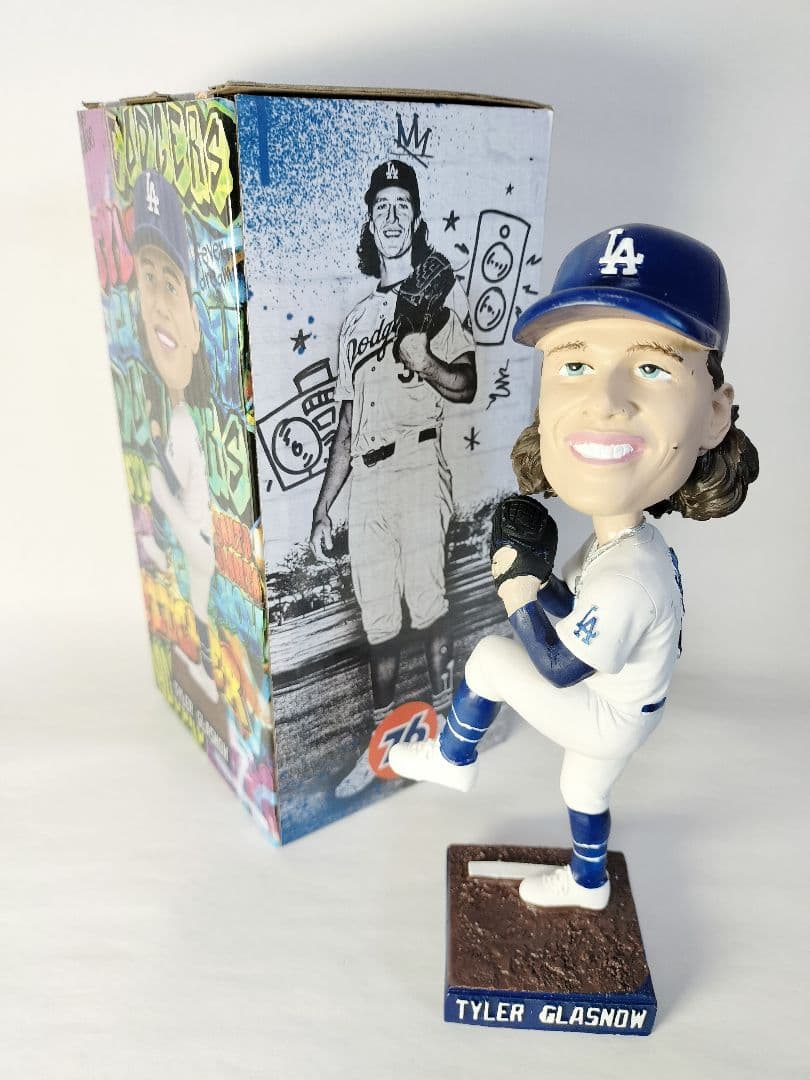 タイラー・グラスノー／ボブルヘッド人形 (2024／ロサンゼルス・ドジャース）
