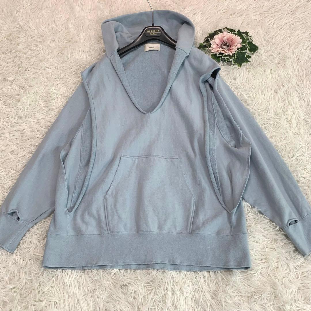 専用♡定価2.8万◆papier/パピエ Broken Parker 完売品