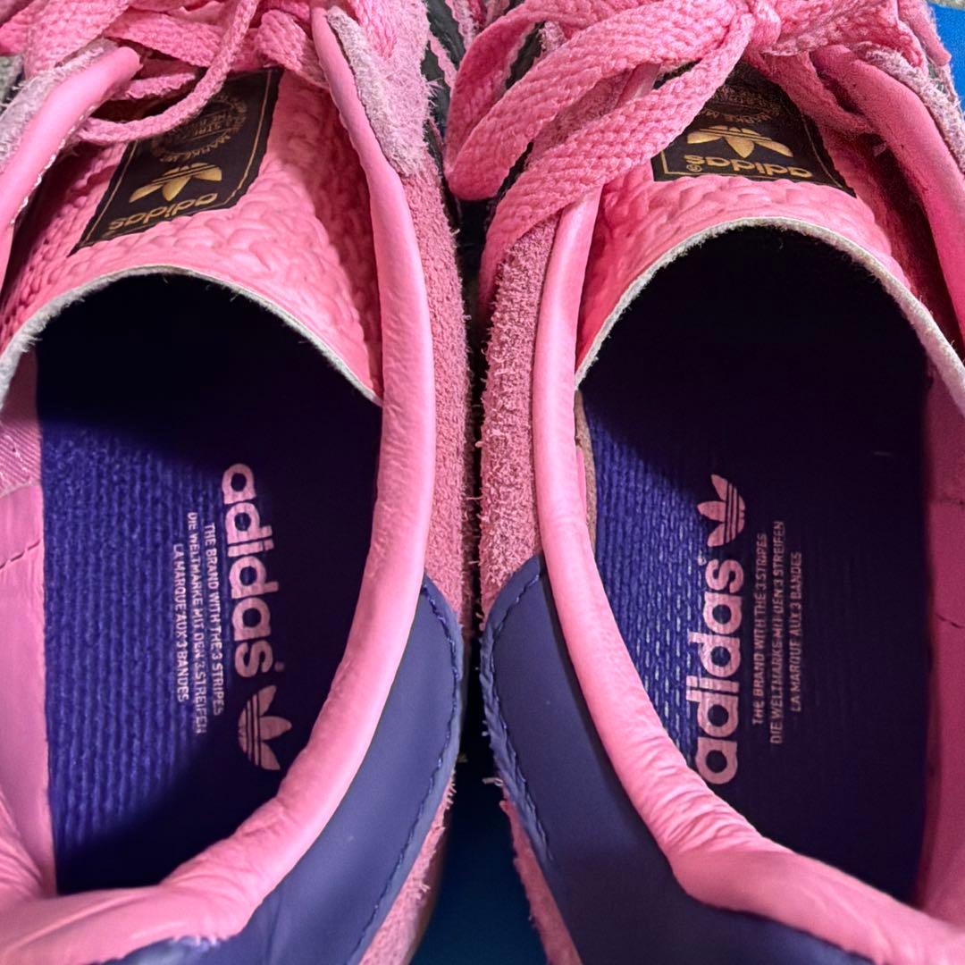 人気商品 adidas ピンク スニーカー ガゼル gazelle アディダス