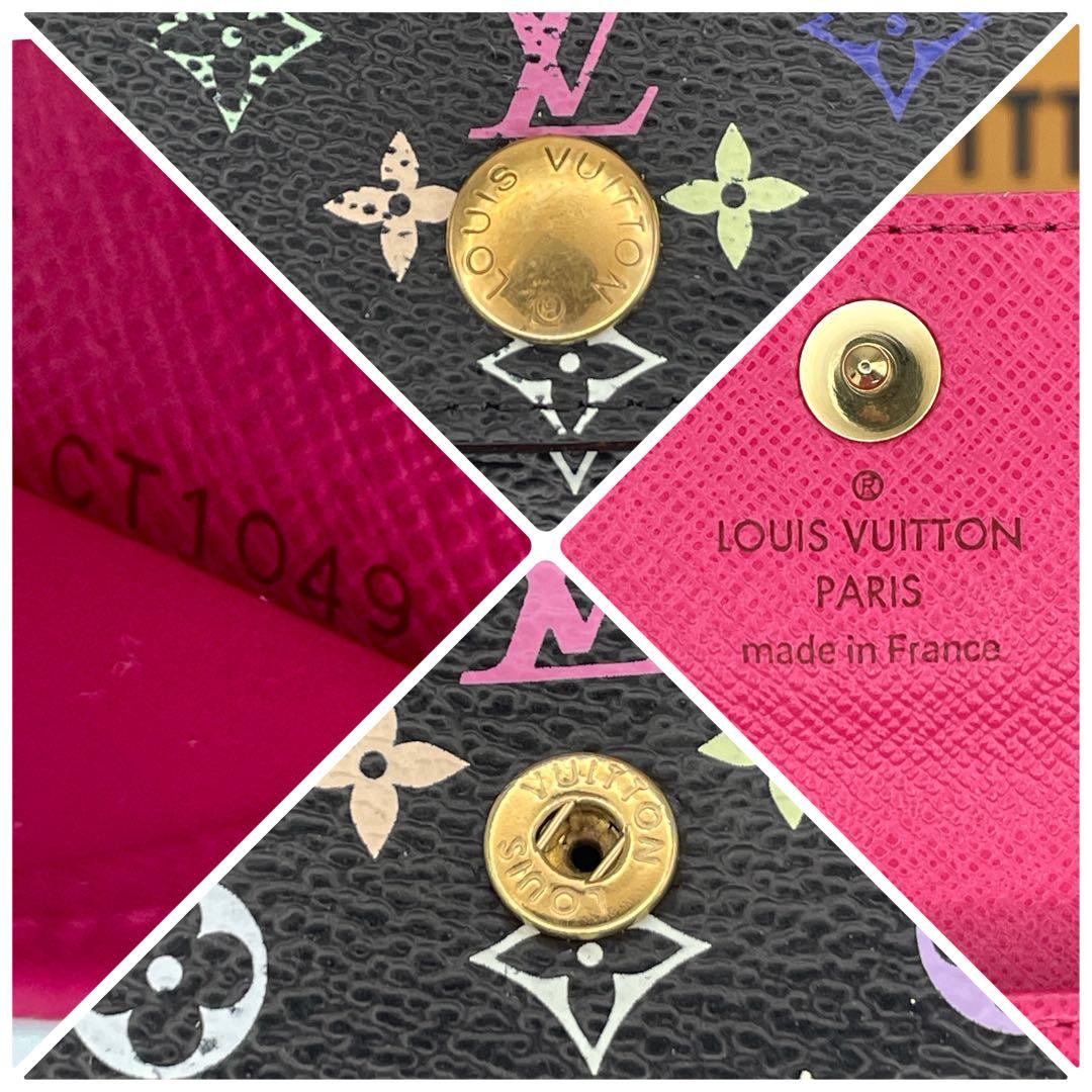 【美品】ルイヴィトン マルチカラー ミュルティクレ4 キーケース 正規品