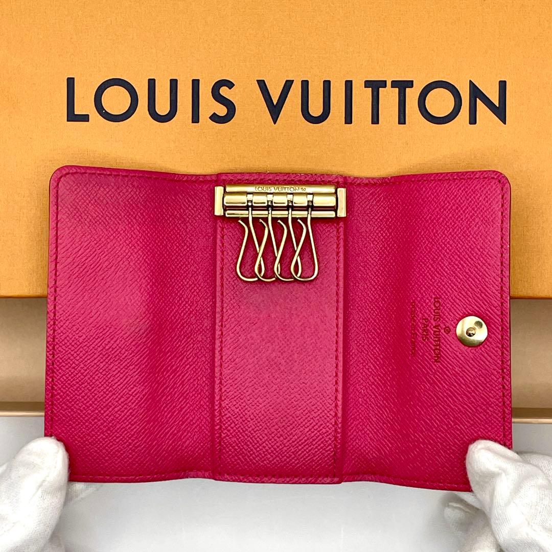 【美品】ルイヴィトン マルチカラー ミュルティクレ4 キーケース 正規品