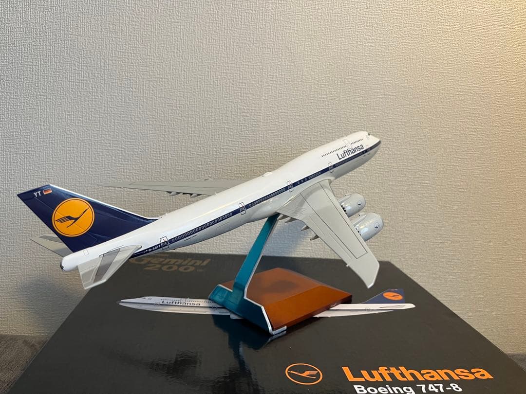 1/200 Gemini B747-8 ルフトハンザ レトロ塗装