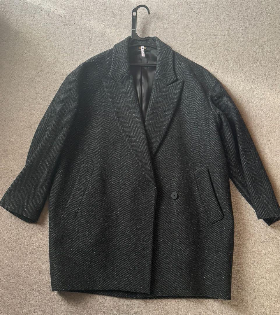 Deuxieme Classe ネップツイードハーフコート