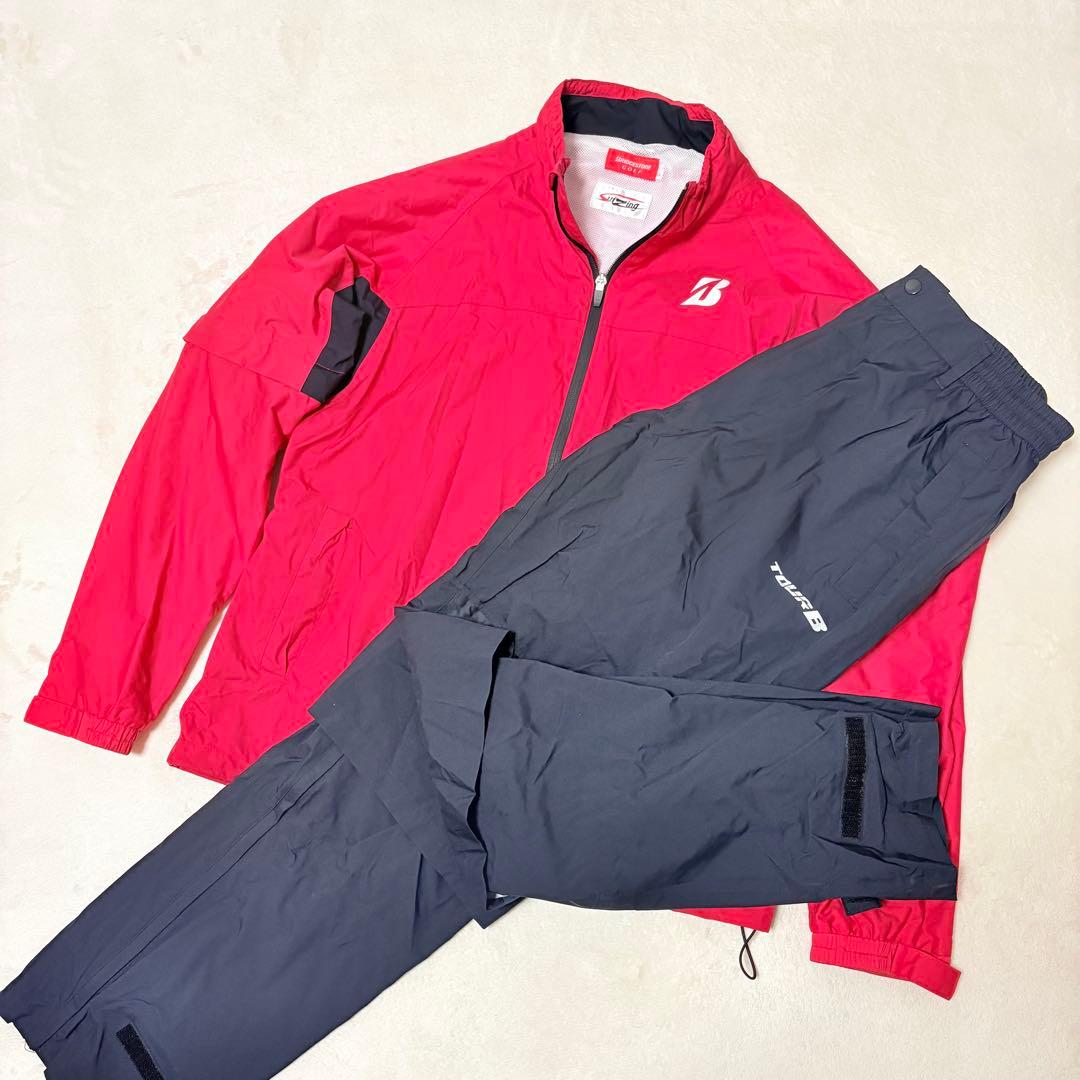 BRIDGESTONE GOLF ブリジストン ゴルフ 水神 レインウェア 上下