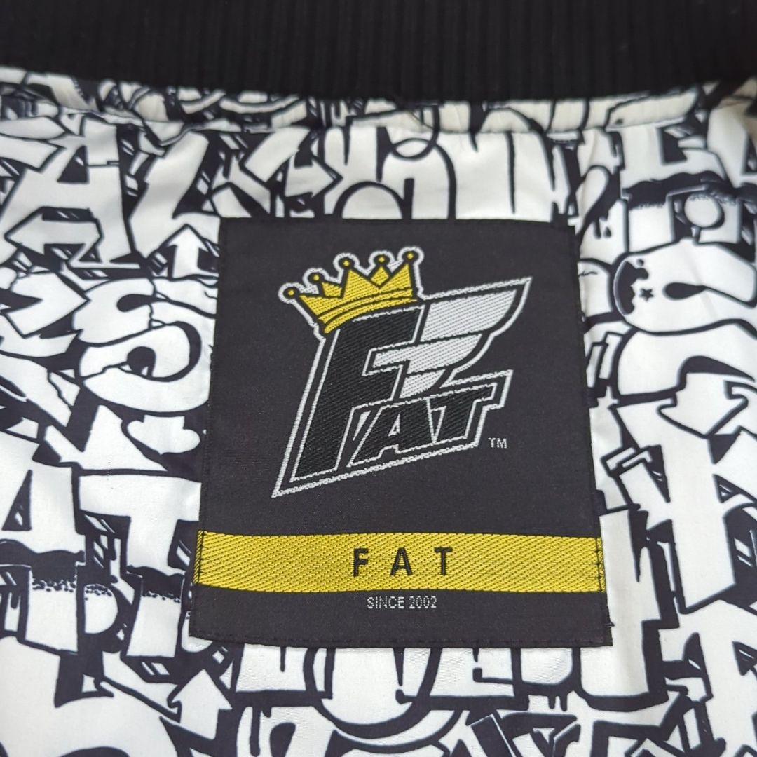 FAT ESOW Sb トリプルコラボ スタジャン 袖レザー切替 メルトンウール