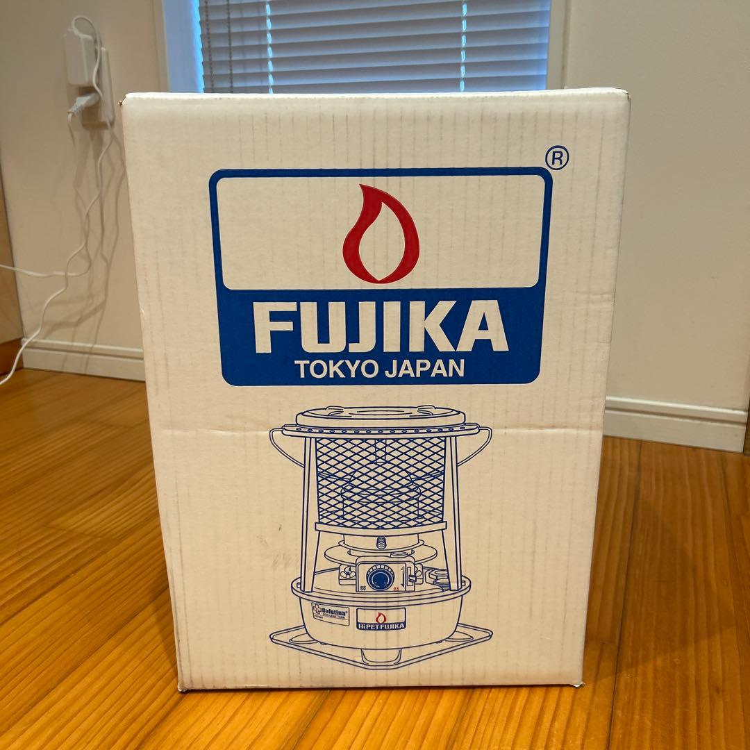 【未使用】フジカハイペット ストーブ 反射板付 ホワイト FUJIKA