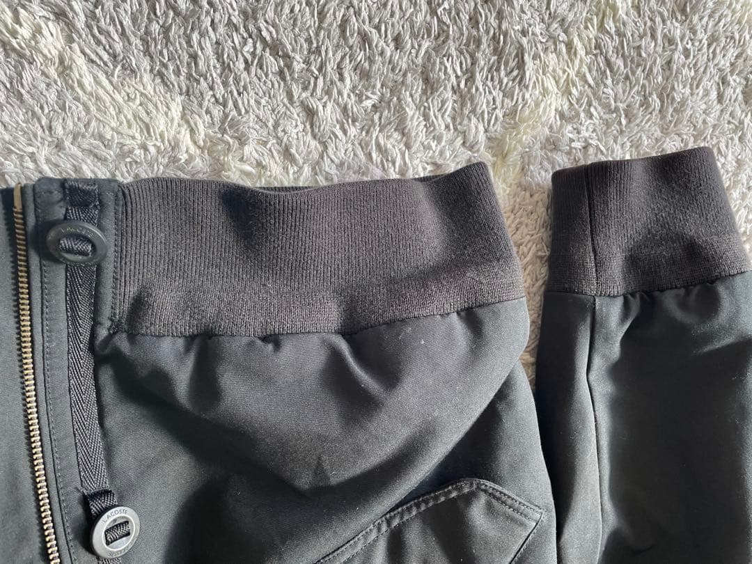 ラコステ　M相当　ボンバージャケット　BH9359 ブラック