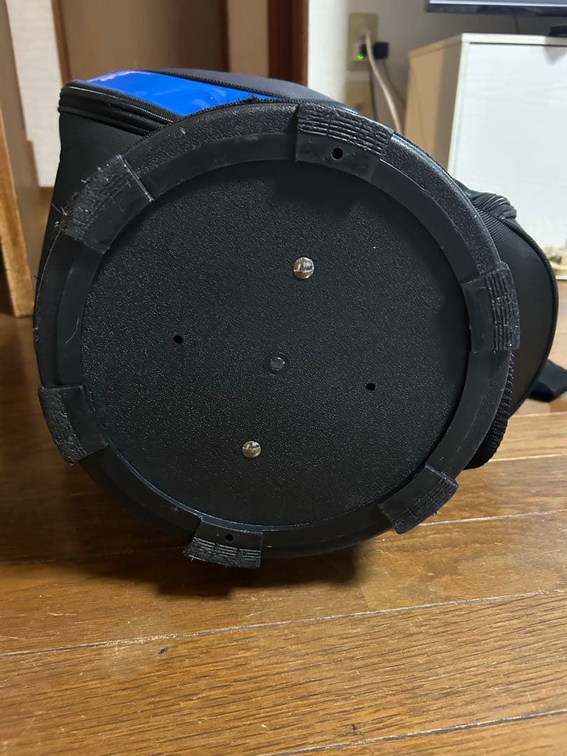 adidas ゴルフキャディバッグ 黒/青サイズ9.5