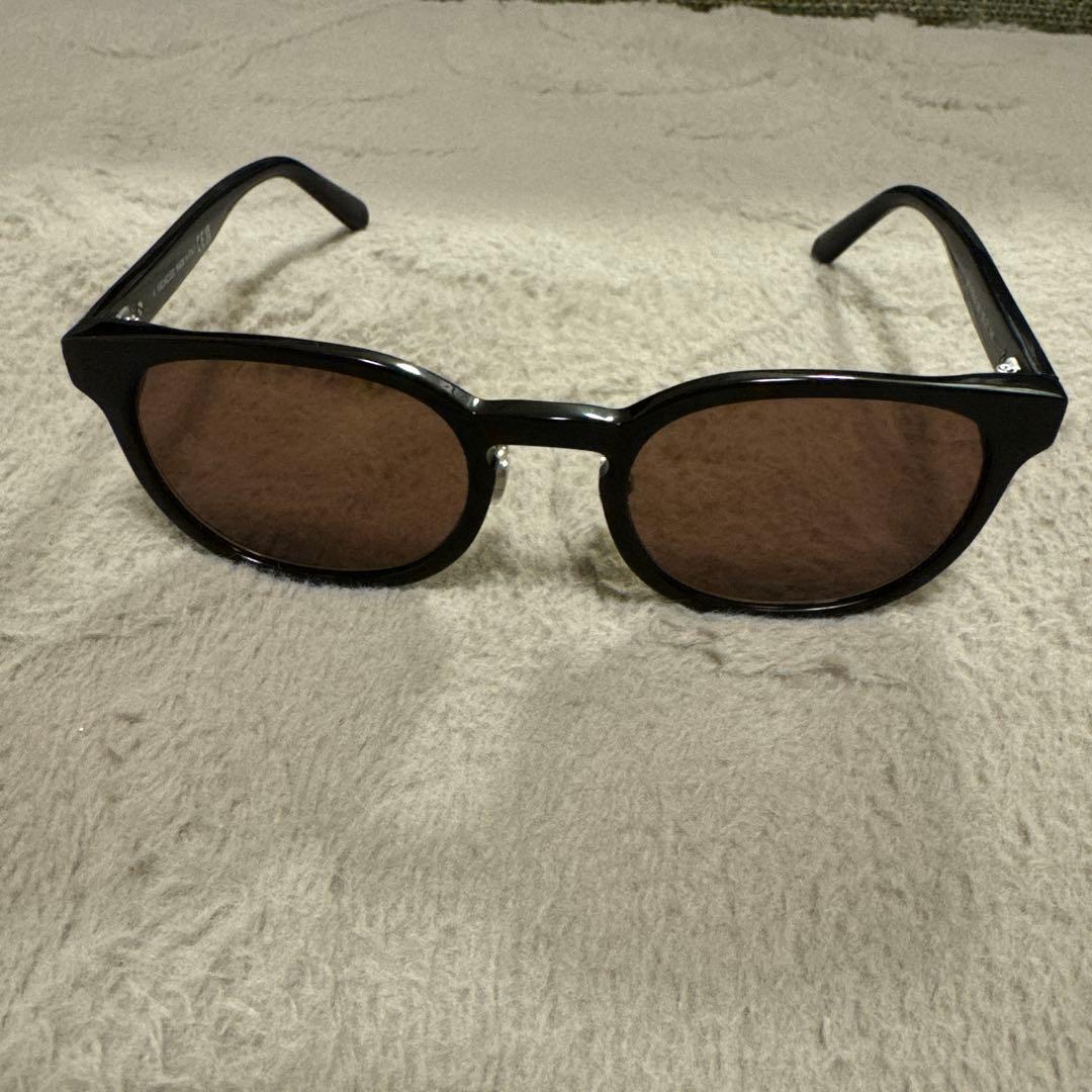 モンクレール サングラス 0073 50E ブラック ブラウンレンズ 正規品