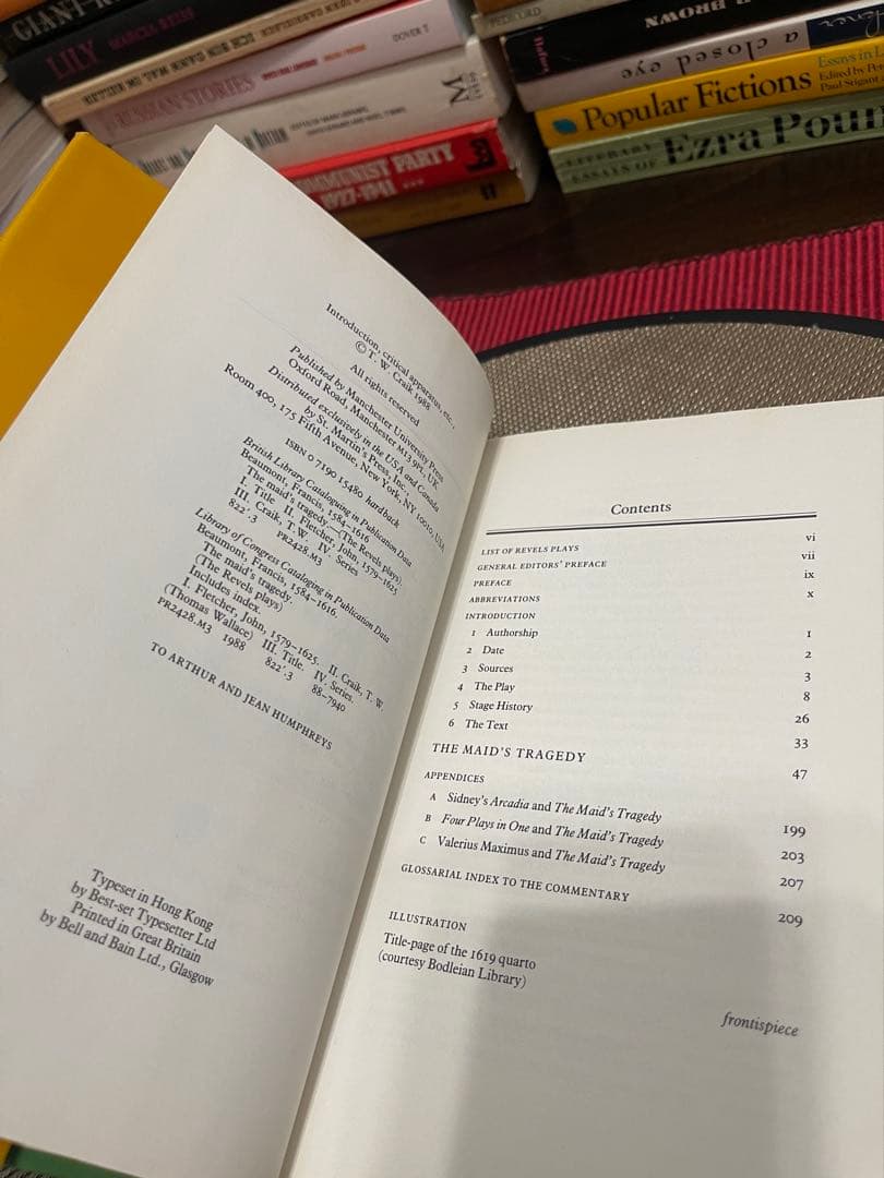 洋書 The Maid's Tragedy Beaumont & Fletcher