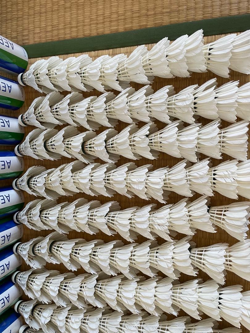 AEROSENS A500 中古バドミントンシャトル120球☆