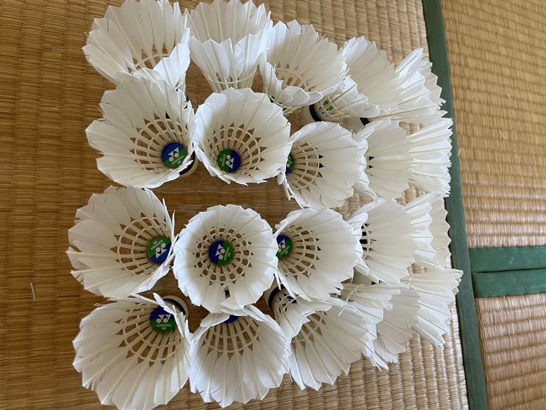 AEROSENS A500 中古バドミントンシャトル120球☆