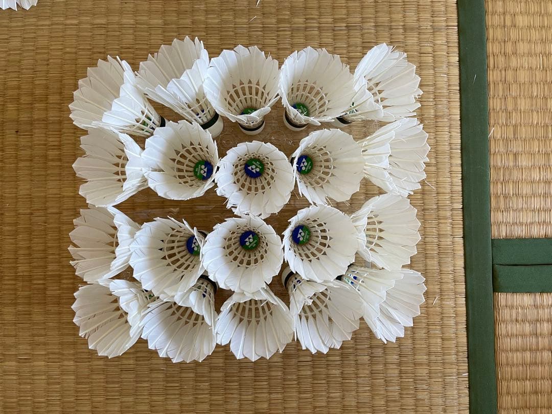 AEROSENS A500 中古バドミントンシャトル120球☆