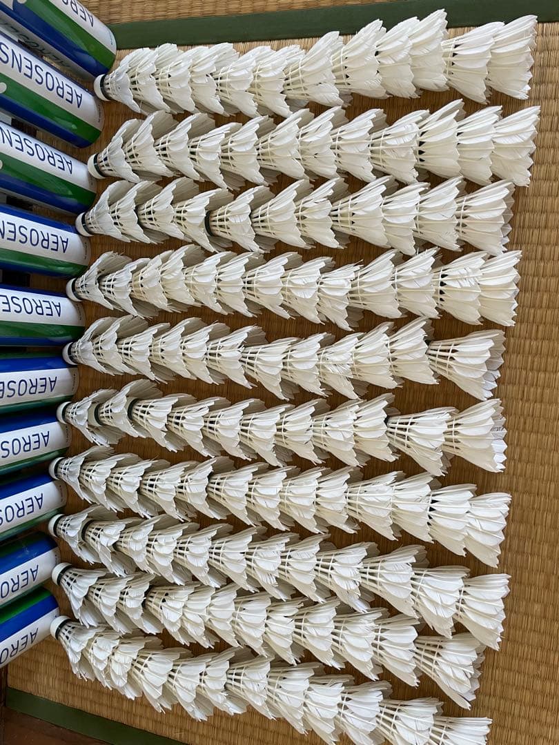 AEROSENS A500 中古バドミントンシャトル120球☆