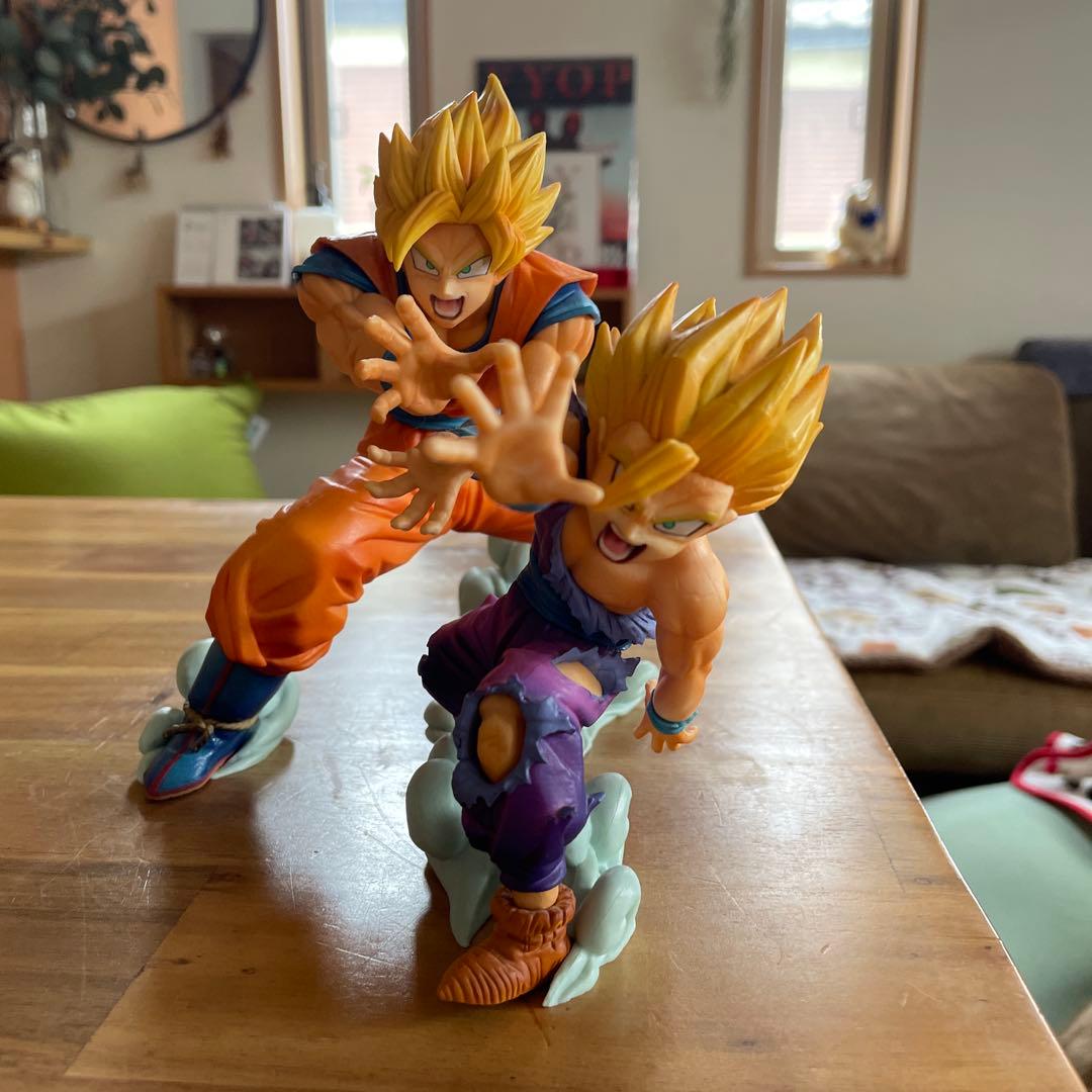 ドラゴンボール 孫悟空 & 孫悟飯 フィギュア A賞