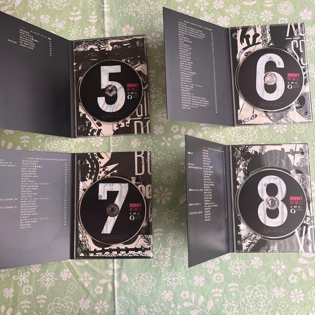 BOØWY GIGS BOX 20周年記念DVD