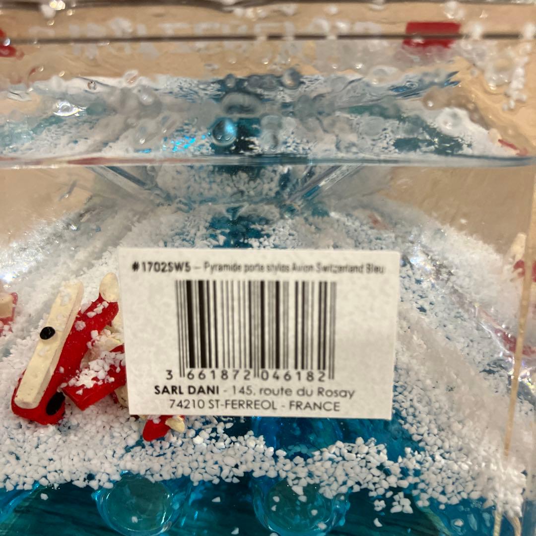 スイス ピラミッド型 スノードーム マッターホルン レア