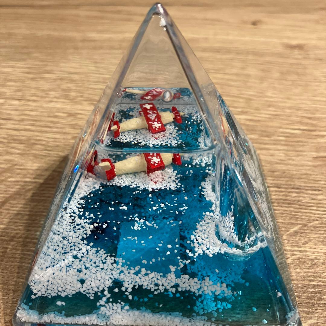 スイス ピラミッド型 スノードーム マッターホルン レア