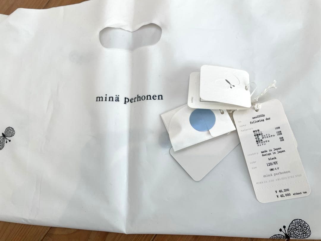 minaperhonen　following day セレモニードレス