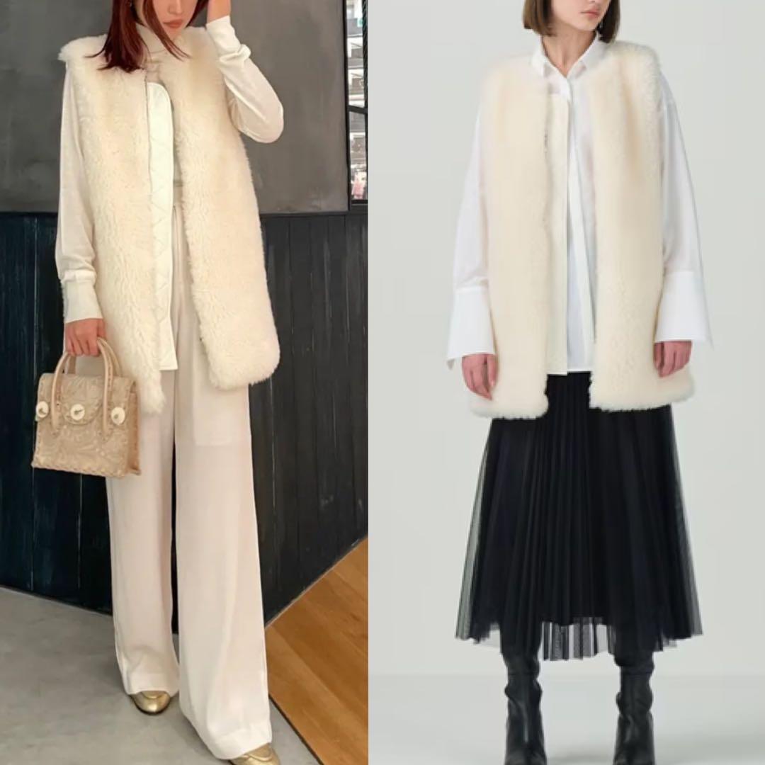 【未使用✨】グレースコンチネンタル　ウールボアコンビジレ　ダイアグラム