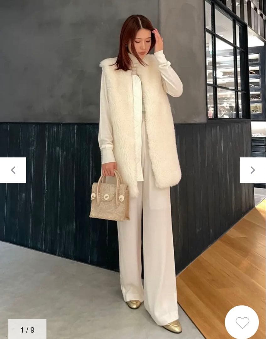 【未使用✨】グレースコンチネンタル　ウールボアコンビジレ　ダイアグラム