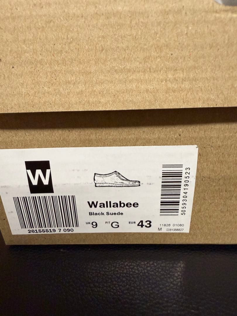 Clarks WALLABEE ブラック