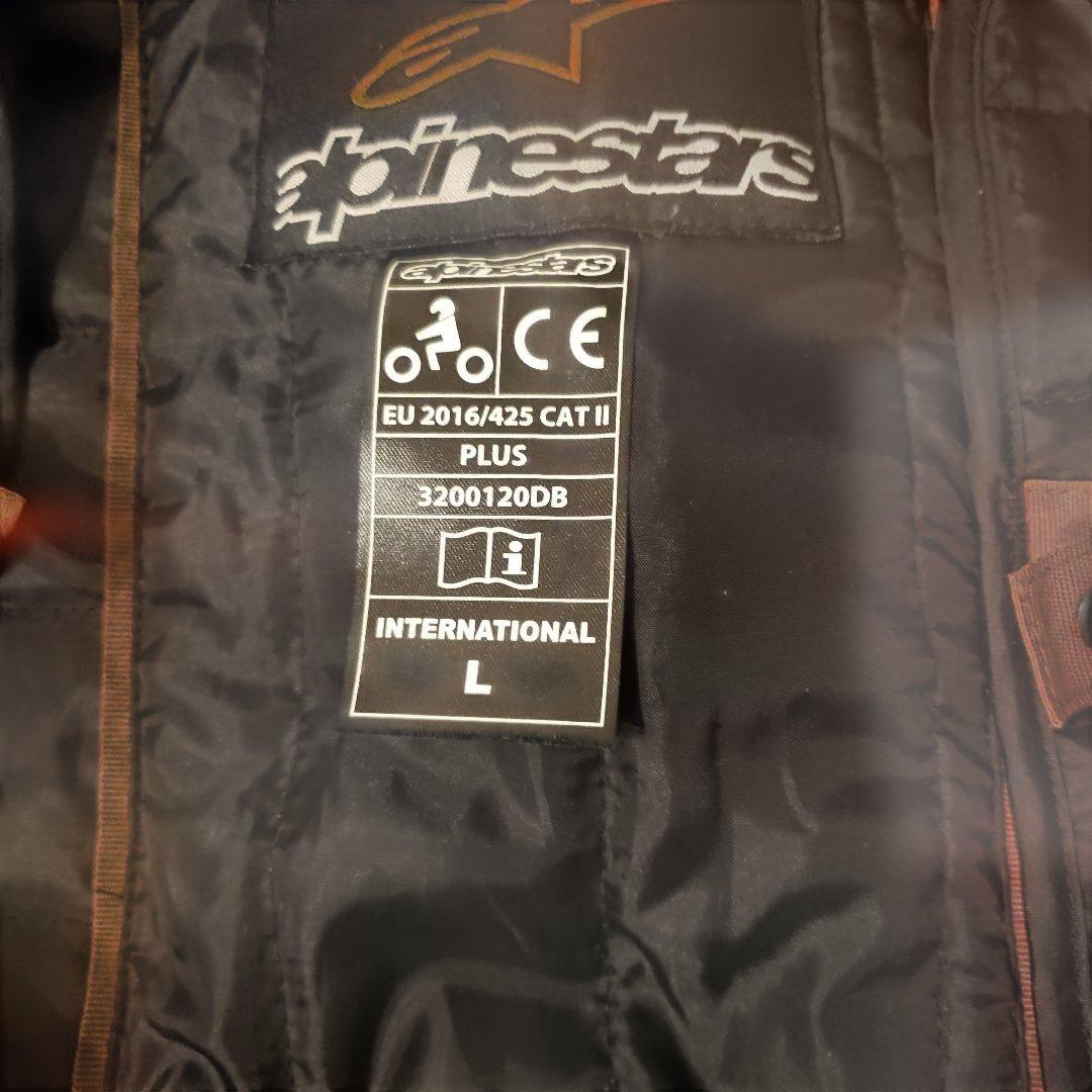 ハサンalpinestars バイクジャケット専用ハンガー付Lサイズ